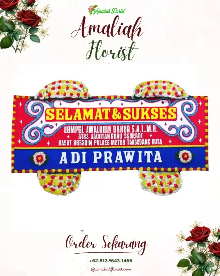 Papan Bunga Ucapan Selamat Dadapan